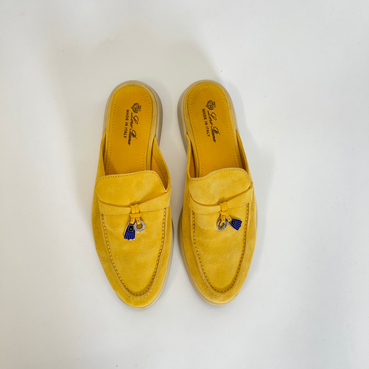 Loro Piana Babouche Charms Walk Loafers